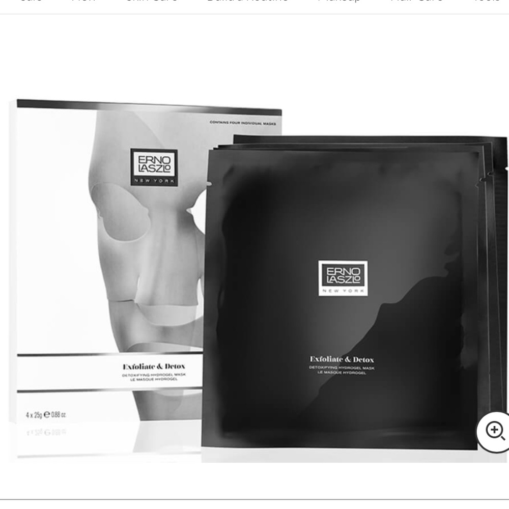 NIB Erno Laszlo Detoxifying Hydrogel Mask (4 Pack)